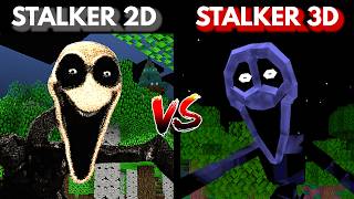 Stalker 2D vs Stalker 3D in Minecraft – Which one is better