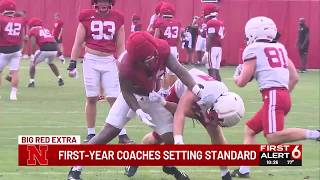 First-year coaches developing Nebraska linemen