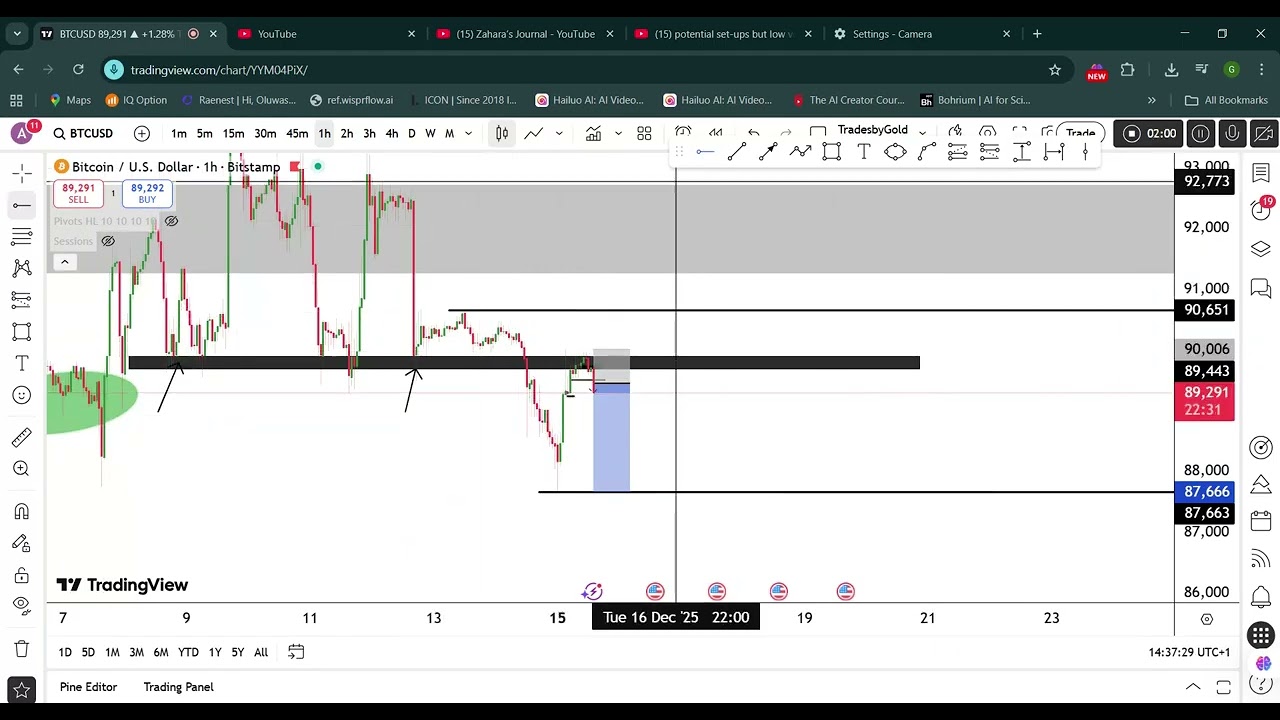 ICC TRADER ANALYZES BTCUSD CRASH PRETTY GOOD