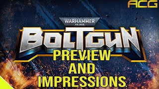 Warhammer 40k Boltgun HANDS ON Preview - Full review at https:\/\/youtu.be\/j0isNNtU-X4