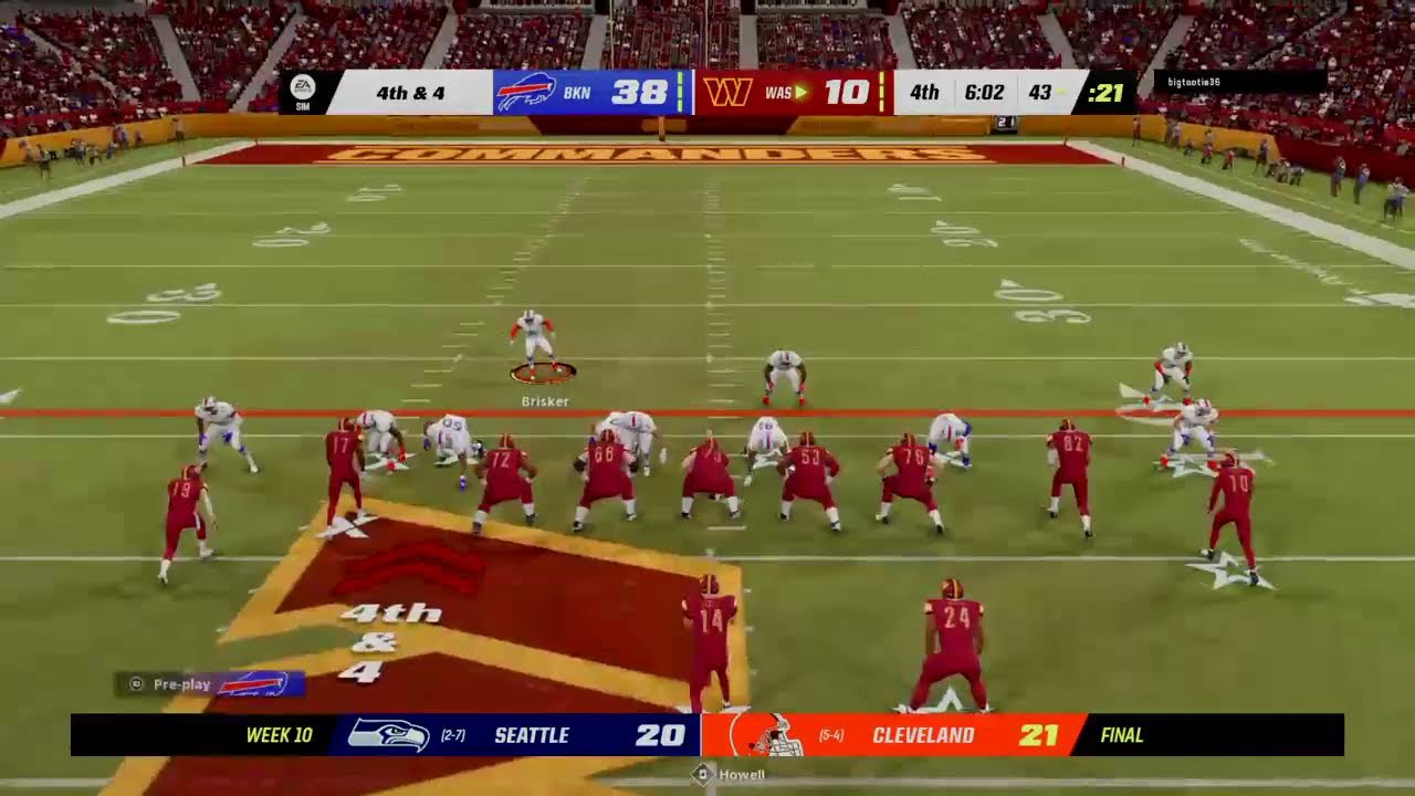 Bills vs commanders YouTube