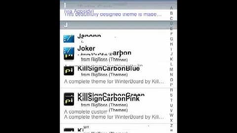 How To Get Themes on WinterBoard With iPod/iPhone