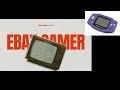 Gameboy Advance With Blacklight Afterburn MOD and F-Zero Ebay Gamer