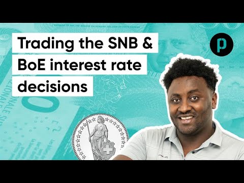 Trading The SNB & BoE Interest Rate Decisions | 19th June - YouTube