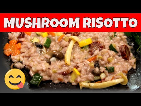 Ризотто с грибами Mushroom Risotto ריזוטו פטריות מתכון