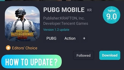 How to download or update Pubg mobile KR / VN / Global With Tap -Tap | Pubg | Crazy Wizard Gaming