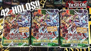 Yu-Gi-Oh! ZEXAL Collection Tins 3X Opening | 14 HOLOS PER TIN!