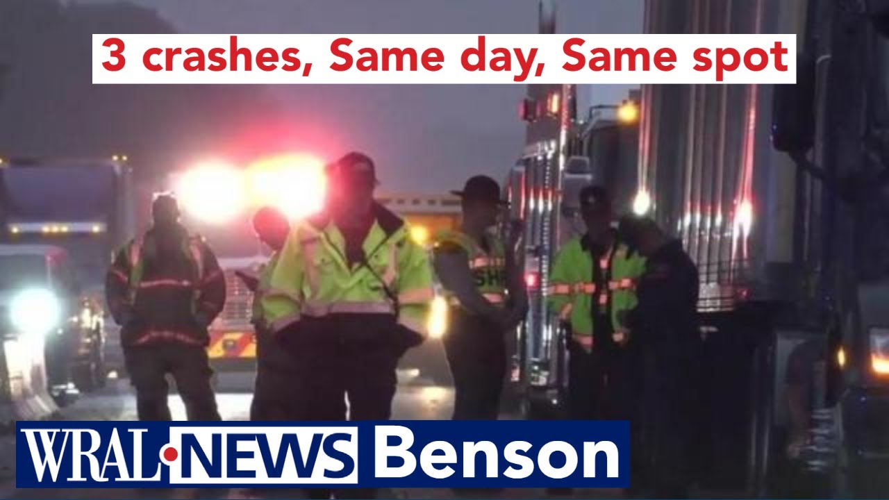 Construction may have lead to three tractor trailer crashes in Johnston ...