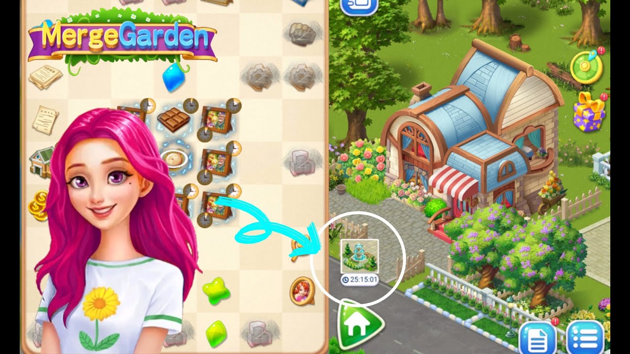 Activity Merge GardenRestoring Mansion. YouTube