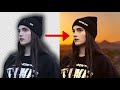 Photoshop'ta 3 adımda iki fotoğrafın RENK UYUMU ayarları | COLOR MATCH