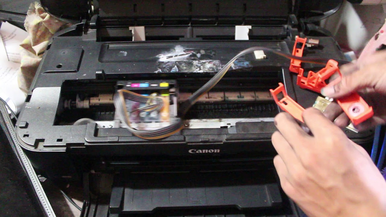 Canon pixma ix6560 ink tank cannot recognized How To Repair 2017 YouTube