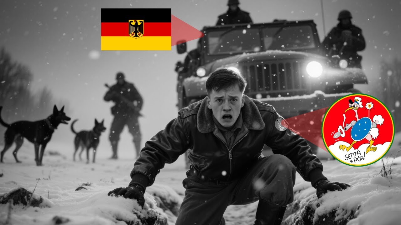 Alemães Perseguiram o Piloto Brasileiro por Terra — Até que Camponeses Corajosos Arriscaram Tudo