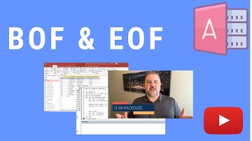 How to Use BOF and EOF on Recordsets in MS Access