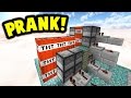 NOOB SWAPPED WITH PRO PRANK!! | Minecraft TNT WARS!