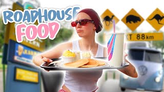 1 DAY only ROAD HOUSE FOOD in Australia 🇦🇺🍔 (i.e. from shops that advertise with a sign on the st...