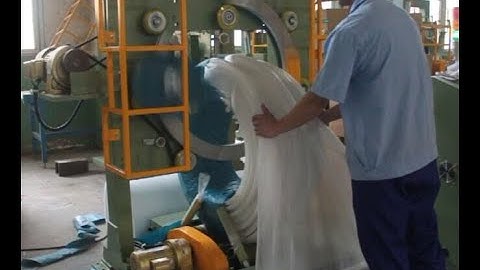 coil wrapping machine for steel coil/hose coil/pipe coil/copper coil