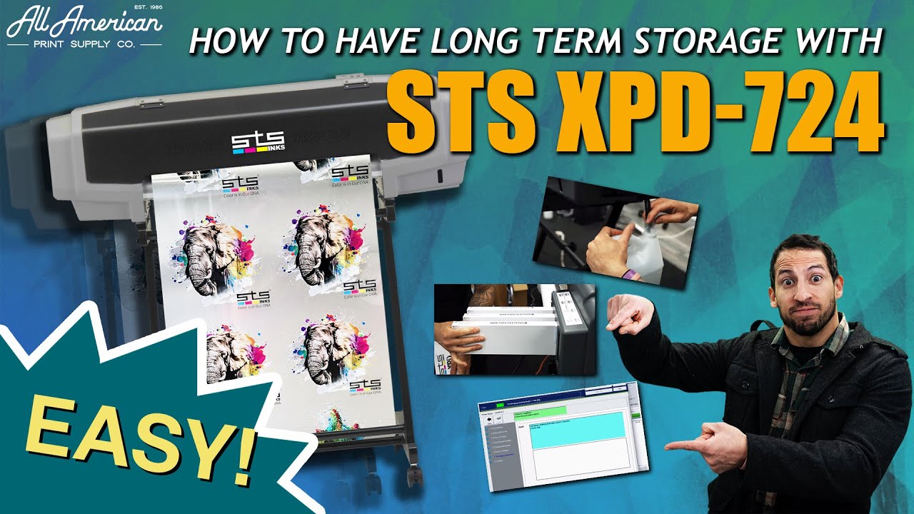 STS XPD-724 DTF Direct to Film Printer