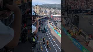 Double Pit stop mercedes during the safety car at the Monaco GP 2026. #f1 #monacogp #formula1 #fyp