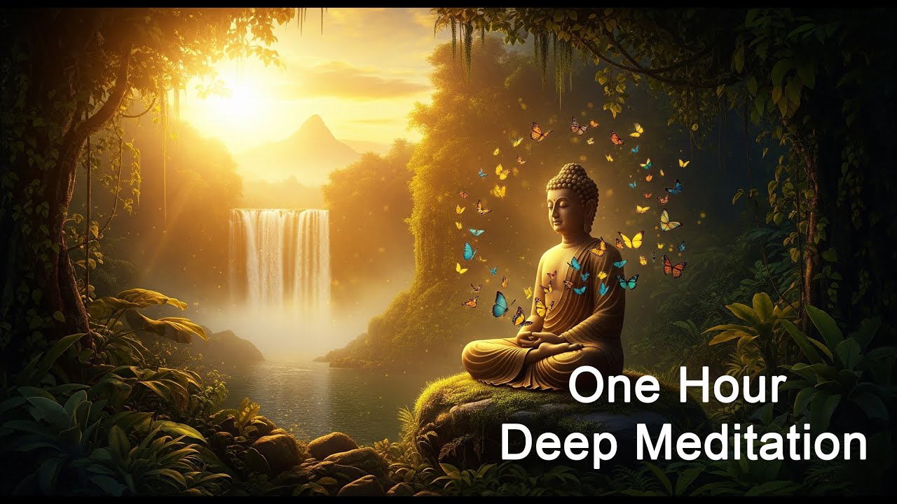 1 Hour Deep Meditation Music | Relaxing Music for Stress Relief, Inner ...
