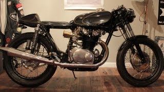Dime City Cycles Brass Cafe 1969 Honda Cb 450 Cafe Racer