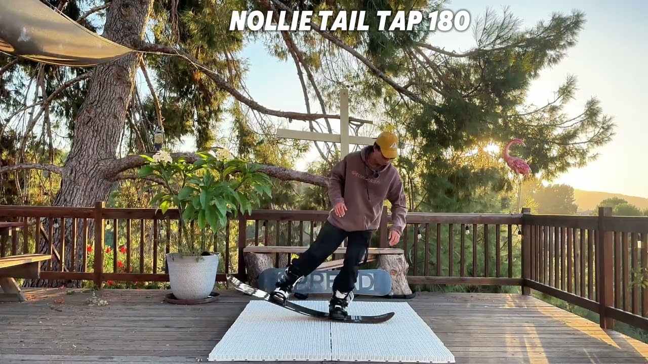Awesome GroundTrick Combo Finisher - Nollie Tap 180 - YouTube
