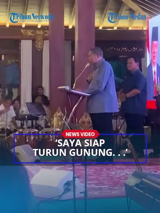 SBY Siap Turun Gunung Menangkan Prabowo Lawan Anies Baswedan