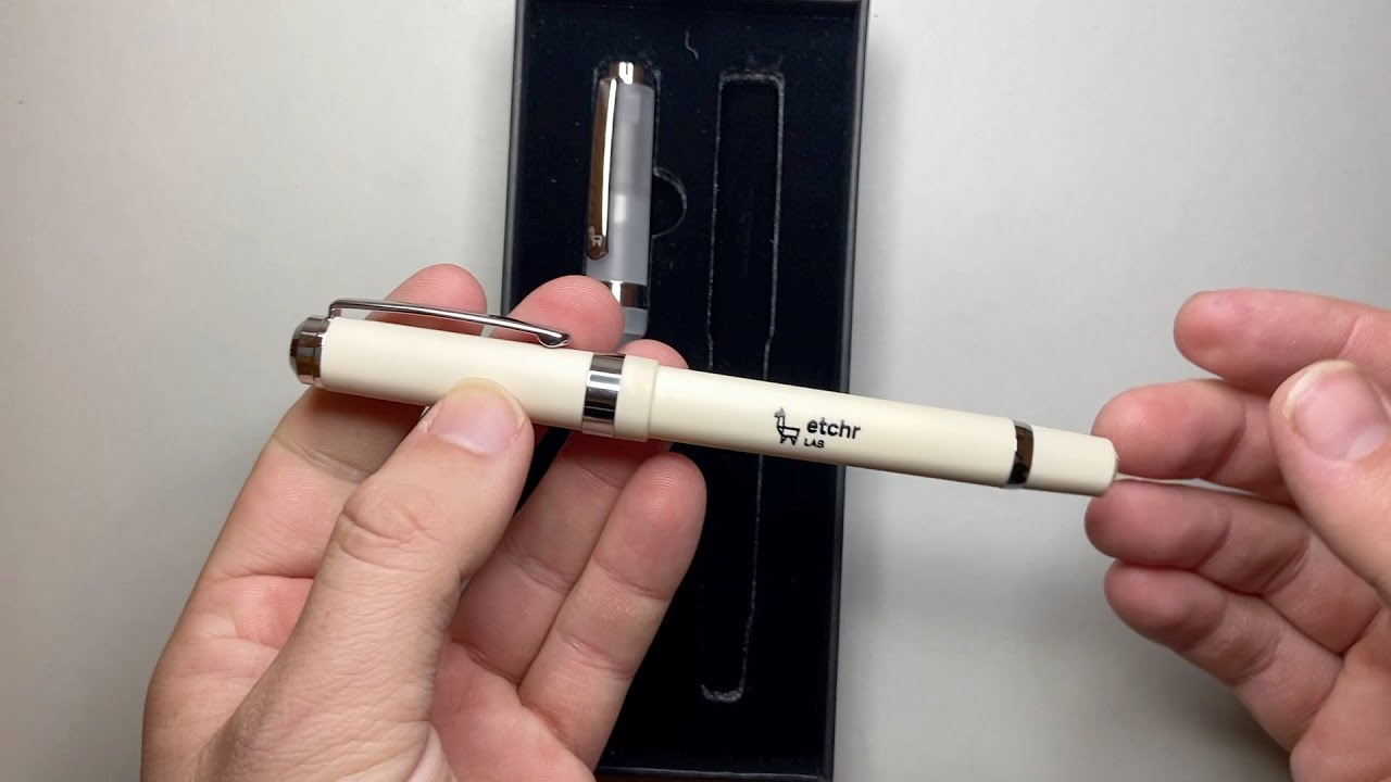 Etchr Lab Premium Fountain Pens Unboxing and First Impression
