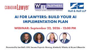 Details Webinar: AI for Lawyers: Build Your AI Implementation Plan News