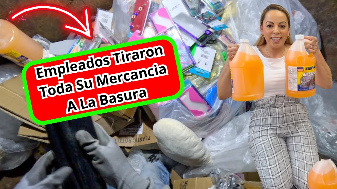 Empleados Tiraron Toda La Mercancia de la Tienda A La BASURA😱😳🇺🇸#NoemyBLaSalvadoreña