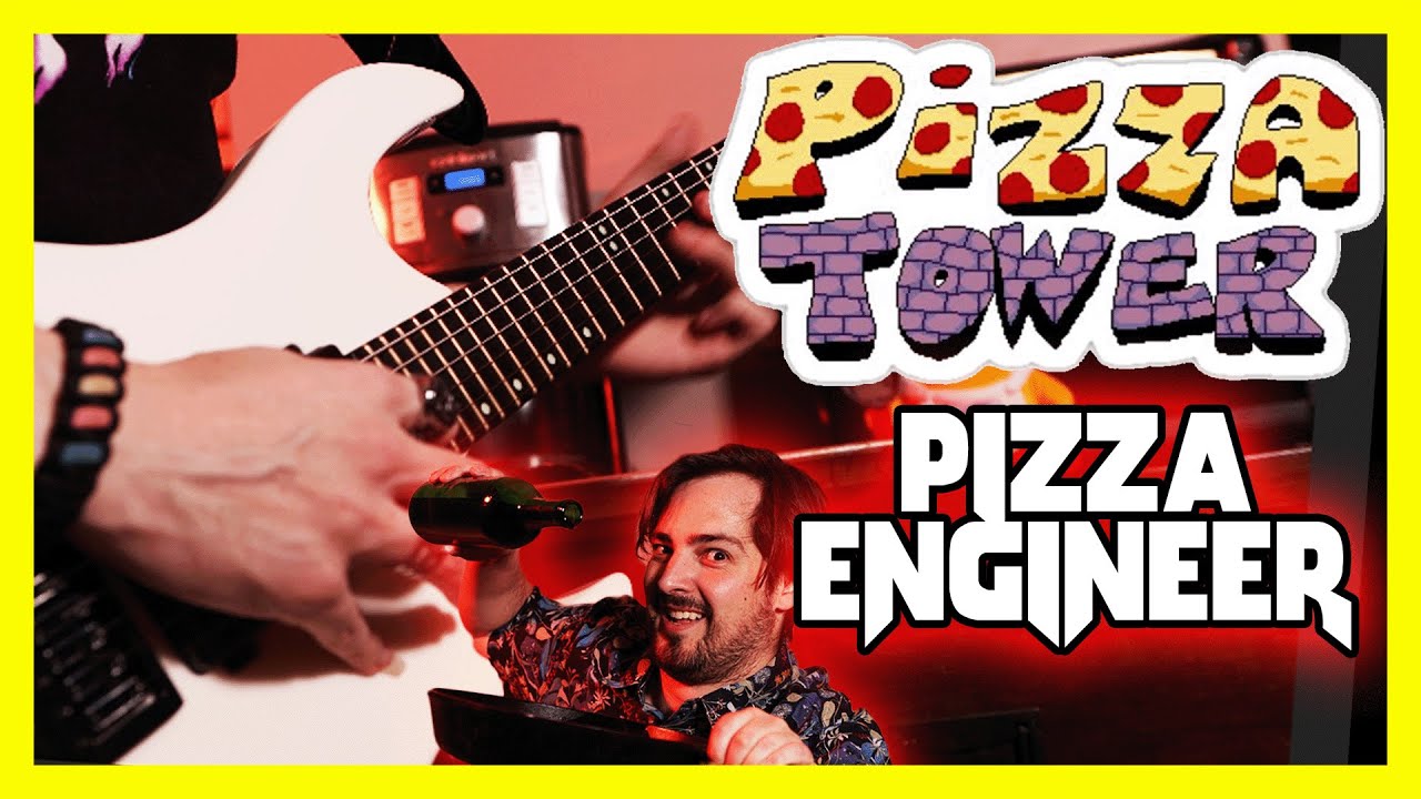 PIZZA TOWER [Metal Cover] "Pizza Engineer" || Klaymore  / 