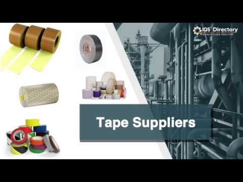 Tape Suppliers, Manufacturers, and Industry Information - YouTube