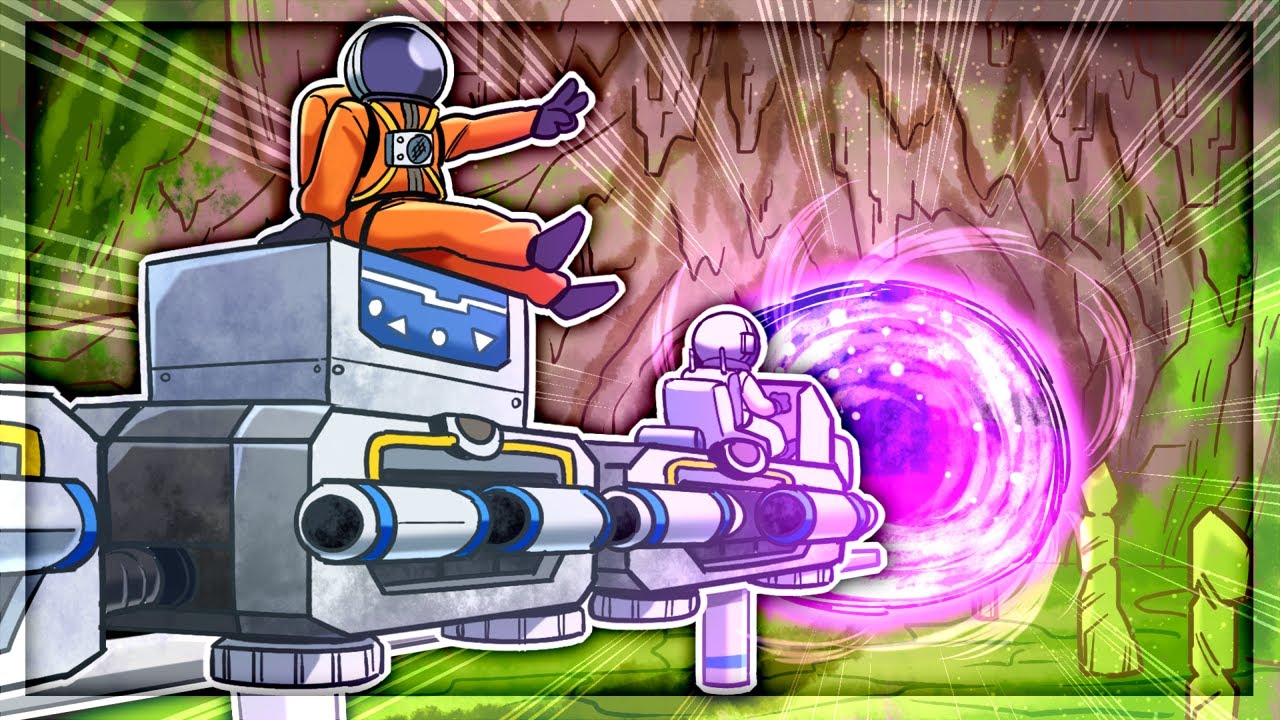 Drilling A Train Into The EARTH'S CORE in Astroneer