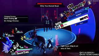 PERSONA 5 STRIKERS /Defeating Dirty Two-Horned Beast /PS4