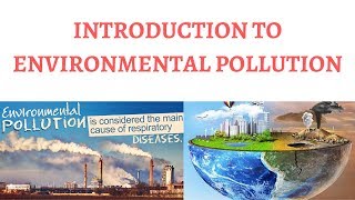 Pollution Classification - Primary, Secondary, Quantitative, Qualitative, Natural, Anthropogenic