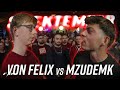 VON FELIX Vs MZUDEMK RAP BATTLE GAME CHANGER HALBFINALE FOB