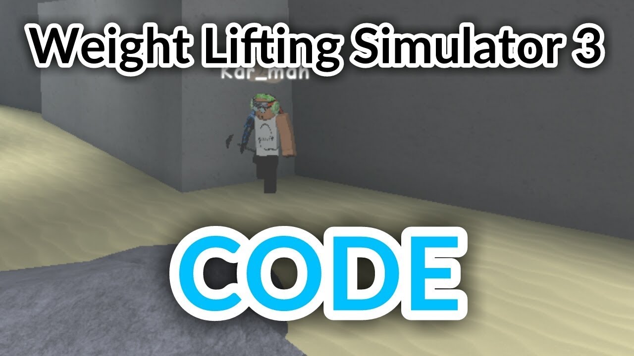 New Code Weight Lifting Simulator 3 Roblox Youtube - all 2018 codes in weight lifting simulator 3 roblox youtube