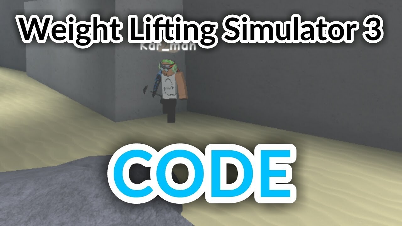  NEW Code Weight Lifting Simulator 3 ROBLOX YouTube