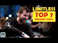 Limitless Top 7 MASSIVE 500 000 Online Poker Pots