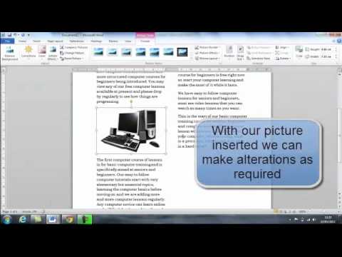 computer lessons for microsoft office word creating a newsletter