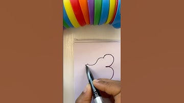 Draw an elephant for beginners step by step from number 3 #easydrawing #viral #elephant #drawing