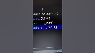list and tuple in Python programming