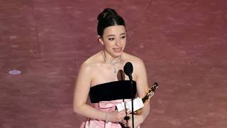 Mikey Madison wins the Oscar for Best Actress in the night's most contested race