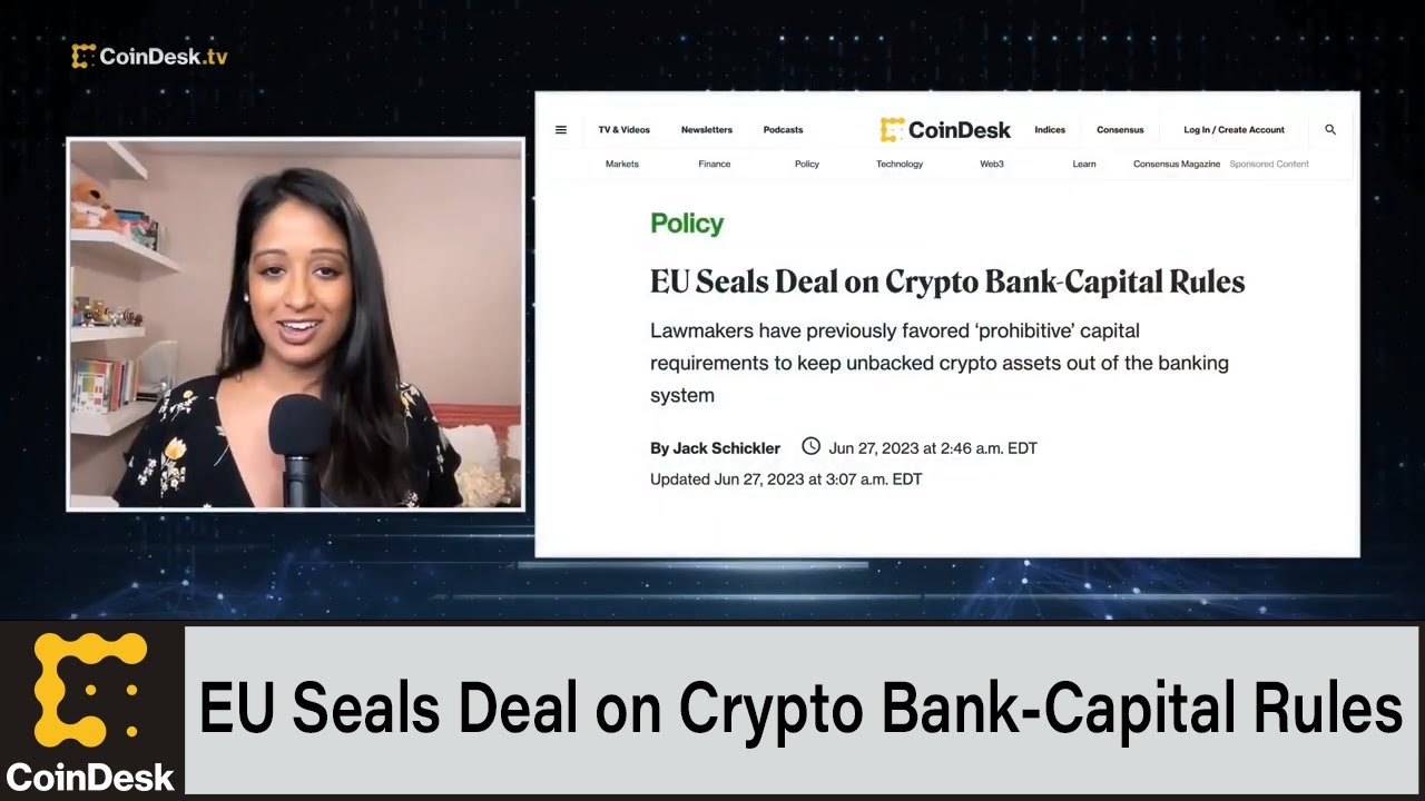 EU Seals Deal on Crypto Bank-Capital Rules