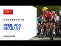 Überraschungssieg beim Ardennenklassiker | Highlights deutsch | Pfeil von Brabant 2026 | Radsport