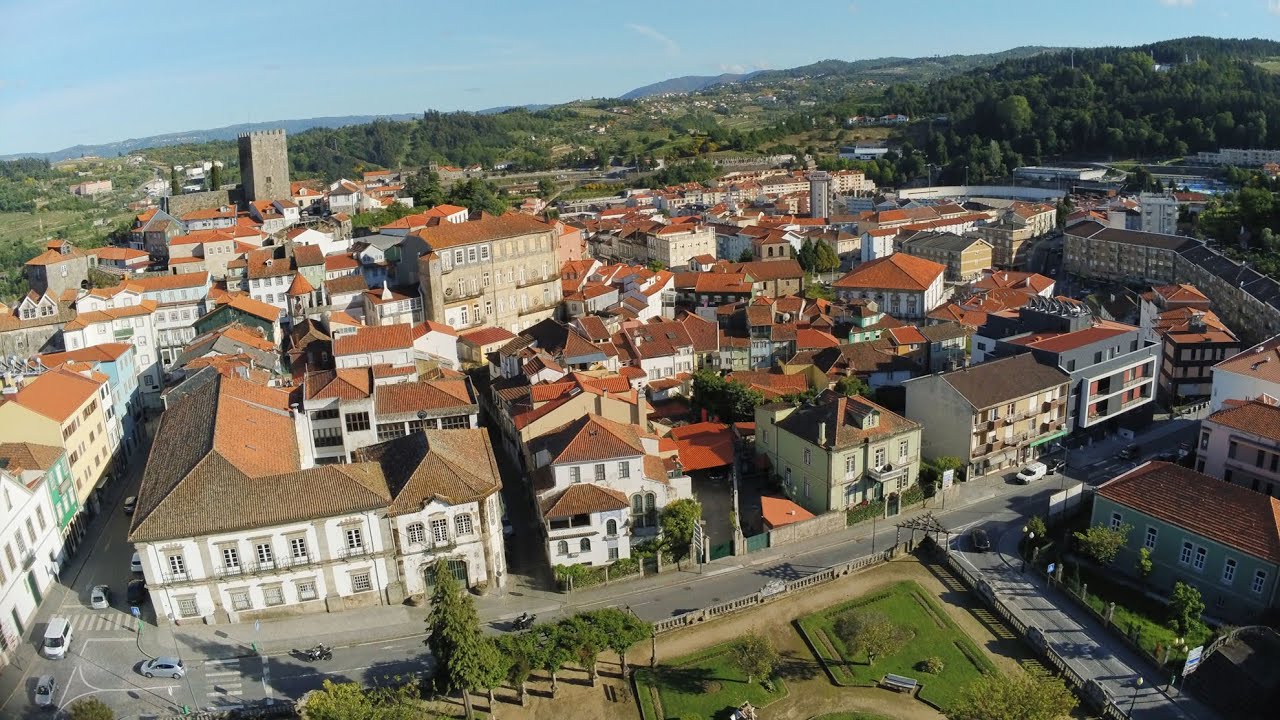 Cidade de Lamego - Vista aérea