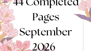 Details September completed pages 2026  Guide