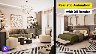 Cinematic Animation | Luxury Suite 3D Walkthrough [D5 Render]