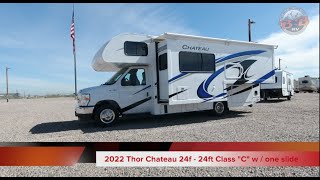 2022Thor Chateau 24f   24ft Class 'C' With One Slide