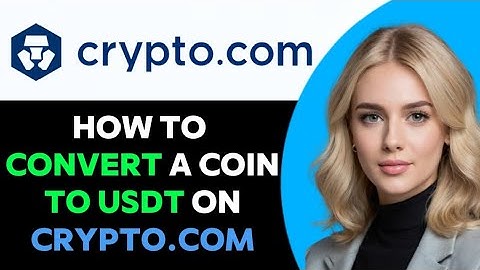 How to Convert a Coin to USDT on Crypto.com 2024! (FULL GUIDE)