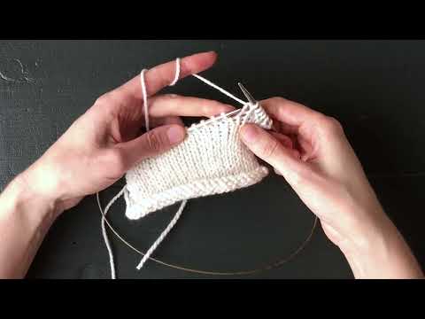 Increase Into Purl Bump | Purl Soho